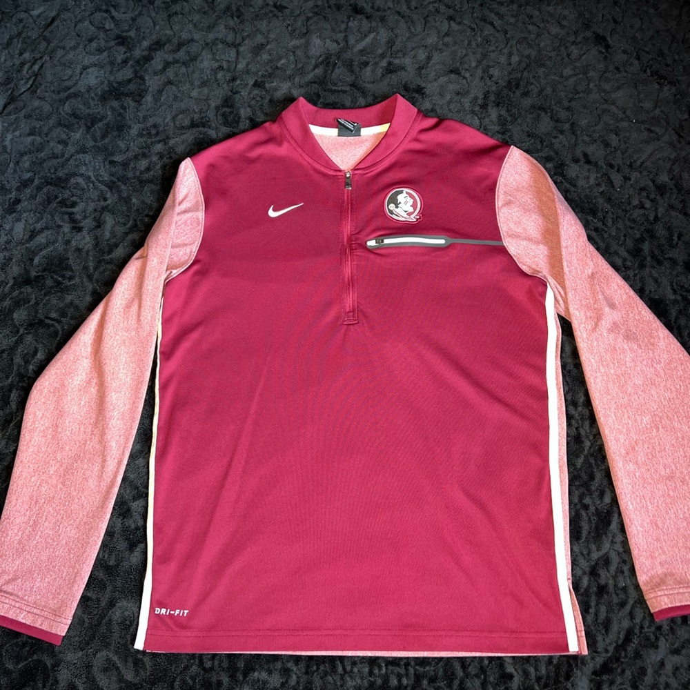Maroon Nike 1/4 Zip Florida State Men’s Medium